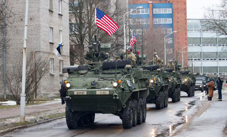 tropas de eeuu en estonia Tensión militar entre Rusia y la OTAN